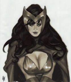 artverso:  Adam Hughes - Scarlet Wicth 