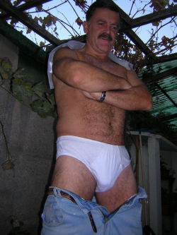 einheri:  horny-dads:  Real Mature Mustache Dad  horny-dads.tumblr.com