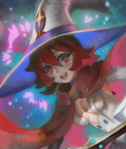 visqi: Just wanted to paint Shiny Chariot with pink and blue.