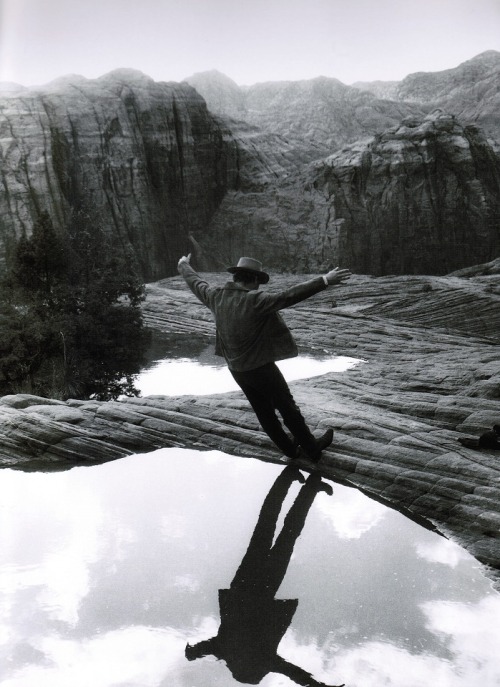 indypendent-thinking:  Paul Newman on the set of Â«Butch Cassidy and the Sundance KidÂ» (by Jimmy Mitchell, 1969)  From your favorite movie, Sir.