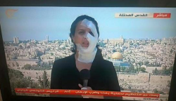 california-luxe:  pakistan365:  Palestine TV correspondent Hana