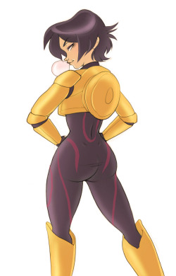 twofoxes:  shes so tron~ <3 
