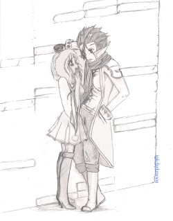 inkdarkmoon:  This is how I imagined Grey and Juvia meeting again