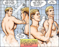 gay-erotic-art:  men-in-art:  Josman  And now a short series