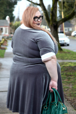 chubbycartwheels:New blog post featuring the Natalie dress. I