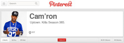 Cam'ron’s Pinterest Page