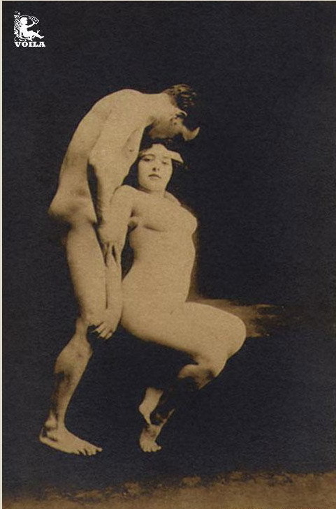The fact that there not only exists ONE Victorian/Edwardian picture of a man sticking his penis in a woman’s armpit, but TWO pictures makes me deliriously happy.  Or that could be the insomnia talking. Either way.