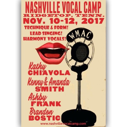 <p>People. Look over here. We’re hosting our very first vocal camp. You asked for it. Here you go. These folks can SING. And they can teach you how. Registration opens June 1. That’s coming right up. <a href="http://www.nashvillevocalcamp.com">www.nashvillevocalcamp.com</a> #singing #nashville #vocalcamp #bluegrass #country #harmony</p>