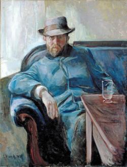 Edvard Munch (Norwegian, 1863-1944), Hans Jæger, 1889. Oil on