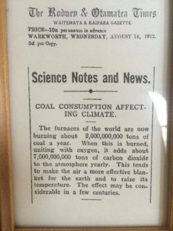 historical-nonfiction:  See the date – this newspaper piece