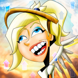 pan-pizza: xeternalflamebryx: Mercy 2.0 Buff or Nerf, she doesn’t