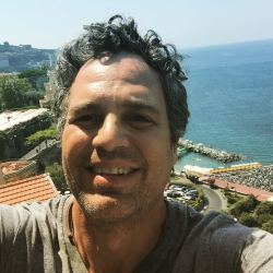 markruffalo:  In my motherland Italy.  Feeling very much at home.