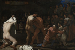 “Wrestling Match” by Dutch painter Michael Sweerts, 1649