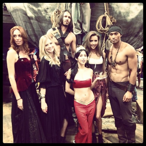 Pirate babes!  (at San Diego Comic-Con International 2013)