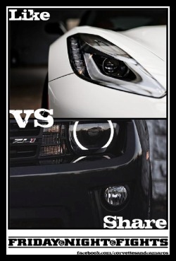 corvettesandcamaros:  Camaro ZL1 vs Corvette Stingray!!! Which