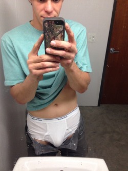 tightywhitespls:Gawwwd these feel good around my balls today,