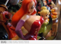 9gag:  Tinker Bell Jealousy 