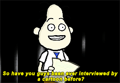 hugh-dancy-archived:  Animated blogger Todd Brundle interviews