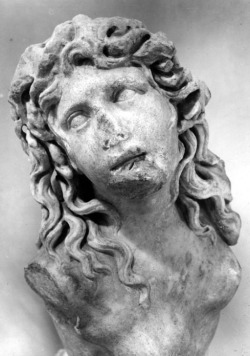 hismarmorealcalm:  Statue of a Nereid or Scylla  Found near