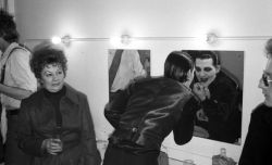 hopeless-pyromantic:Dave Vanian backstage before a show