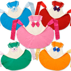 sailormooncollectibles:  NEW Sailor Moon Aprons!! Now with more