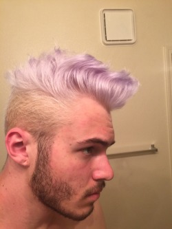 guardianofthetrash:  For racoonkid who wanted to see my hair.
