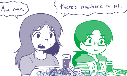 sonocomics: I’m very particular about who I sit beside Click