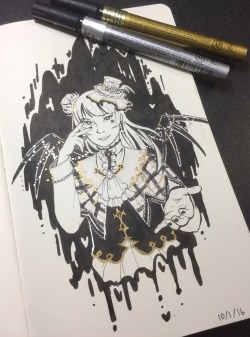 nokchadraws:Ayeee I’m actually going to try Inktober this year.