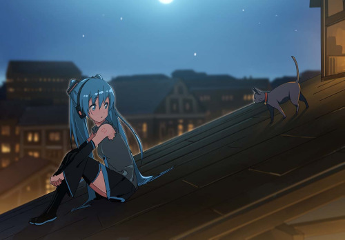 vocaloidpics:  “ボカロつめ” by DOMO