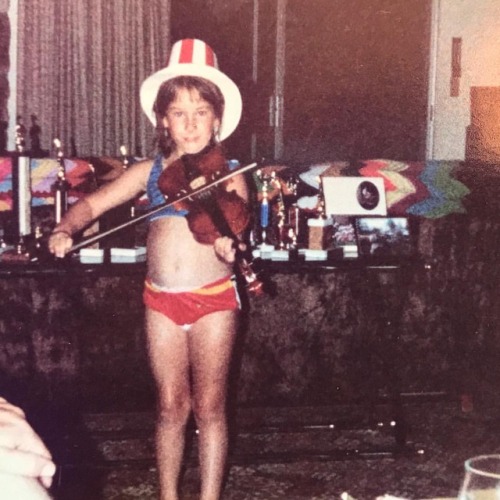 <p>My birthday happens to fall on #tbt so I’m giving this gift to all of you in gratitude for all your beautiful birthday wishes. Oh, you’re welcome… #littlepatriot #circa1981 #solsticebaby #thisbetterhavebeen4thofjulyotherwisewhatwasievendoing  (at Happy Valley, California)</p>