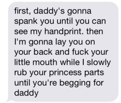 soft-core-porn:  texts from daddy 😋  i only broke a couple