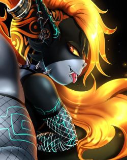 shadbase:  Promised Rear View of Punk Slut Midna! see the full