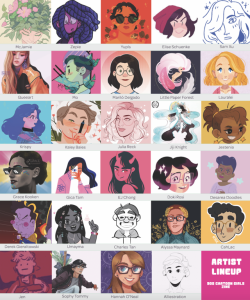 cartoongirlszine:  So excited to announce our full artist lineup
