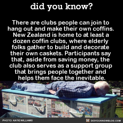 did-you-kno:  There are clubs people can join to  hang out and