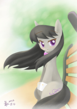 alexmichanikos:  Commission Octavia by *HowXu  Pretty Octy~ :3