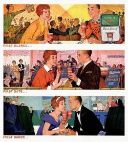 fuckyeahvintage-retro:  Coca Cola ad c.1958 