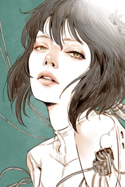 theamazingdigitalart:    Ghost in the shell by  Kyoung Hwan Kim