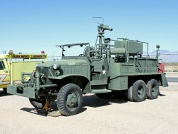 doyoulikevintage:  Army GMC airport dire truck 