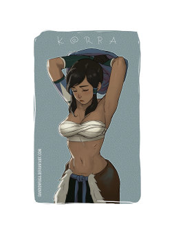 dandon-fuga:  Korra doodle ♥