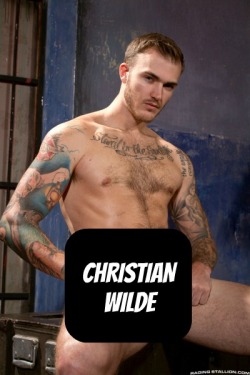 CHRISTIAN WILDE at RagingStallion  CLICK THIS TEXT to see the