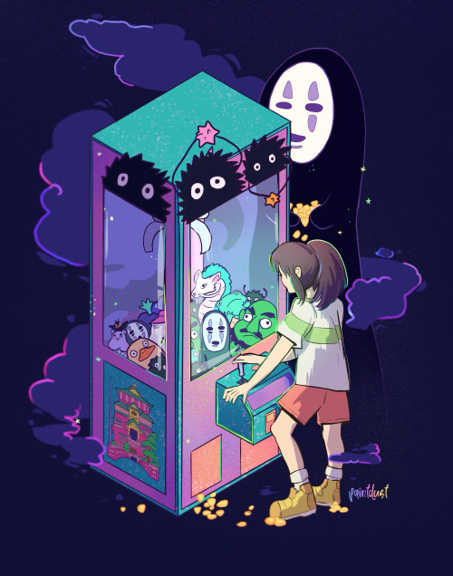 paintdust:Spirited Away: The Crane GameFollow me on Instagram!