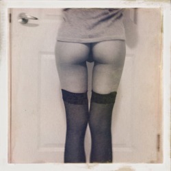 Stockings and thigh gaps.