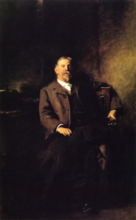 artist-sargent:  Henry Lee Higginson, 1903, John Singer SargentMedium: