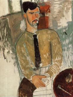 Amedeo Modigliani (1884-1920), Portrait of Henri Laurens (1915)