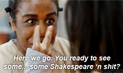 magnicifent:  A neat thing: Suzanne’s quoting from Coriolanus,