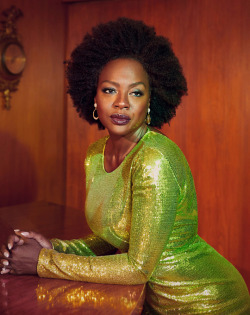 flawlessbeautyqueens:Viola Davis photographed by Danielle Levitt