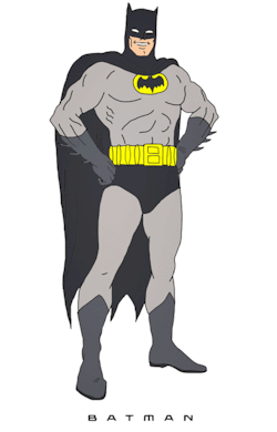 maudit:  Batman: from a Carmine Infantino illustration (x) 
