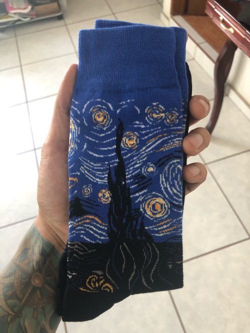 mostwishedfor: Famous Painting Socks (5-Pack)ฮ.00   ร.95