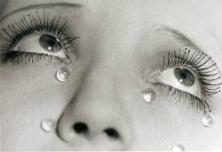 manrayphoto: 1932 Tears. Man Ray must have considered  Tears