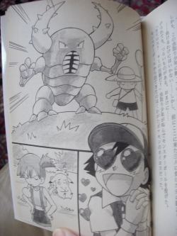 pokeshipping:  Illustrations from Takeshi Shudo’s anime novelizations,